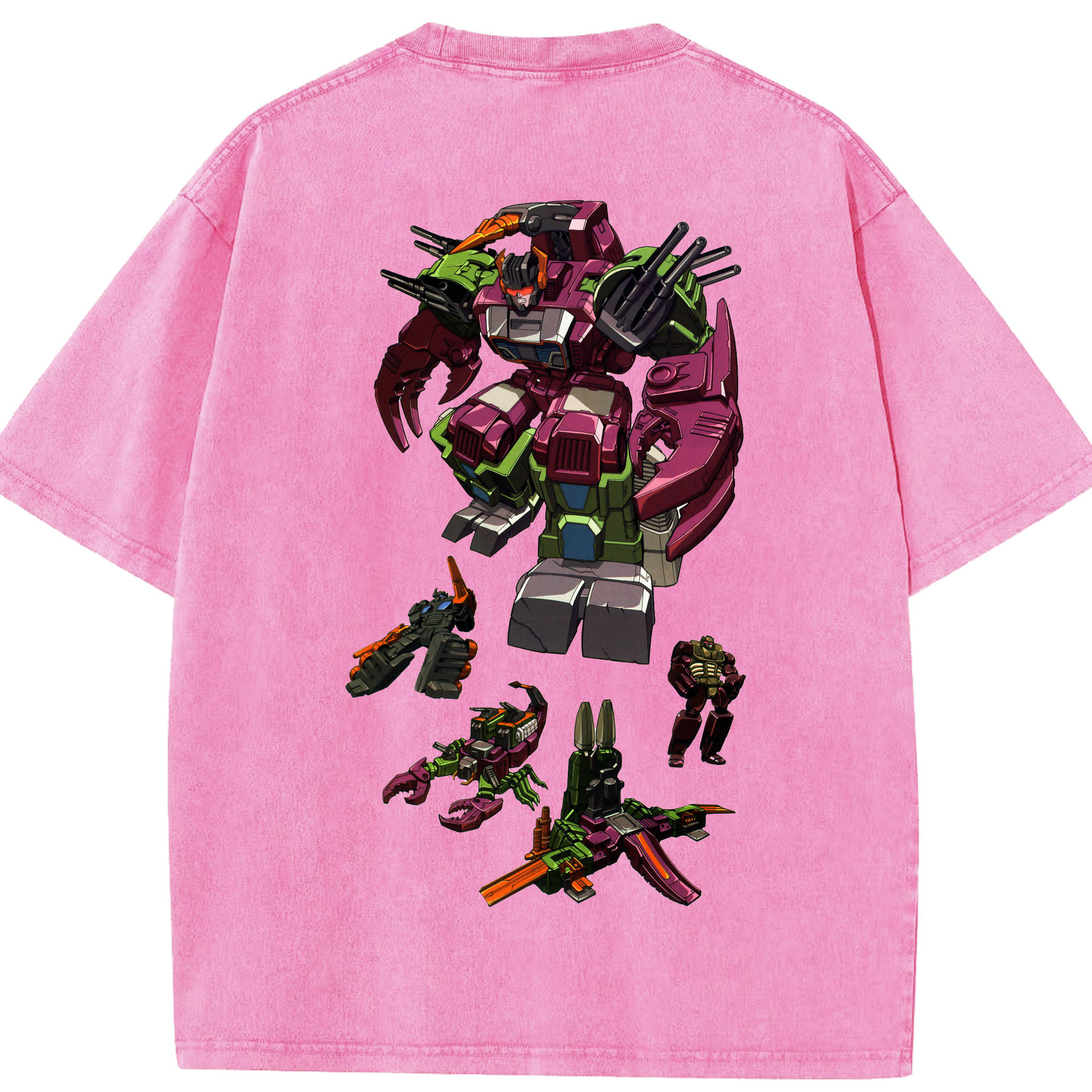 （画像用）  綿100% ヴィンテージ風 半袖Tシャツ（背面プリント）
